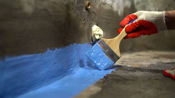 Large-scale Vapor Barrier Installation work completed in Hillsdale, MI by SJ Waterproofing Pros